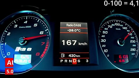 AUDI RS6 ACCELERATION BATTLE