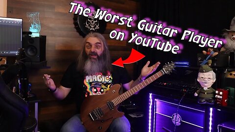 The Worst Guitar Player On YouTube Gets An EVH Wolfgang