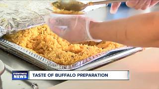 Venders prepare for the Taste of Buffalo