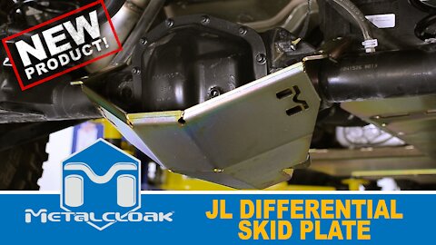 New Product: JL Wrangler Rear Differential Skid Plate