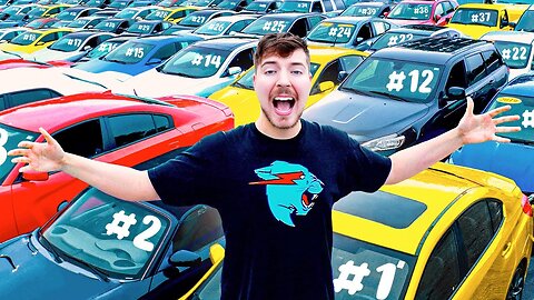 I Gave My 40,000,000th Subscriber 40 Cars