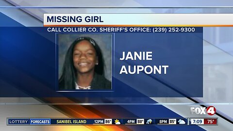 12-year-old Janie Aupont reported missing in Golden Gate, Florida