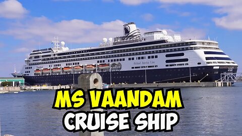 MS Zaandam Cruise Ship Netherlands in PEI Canada