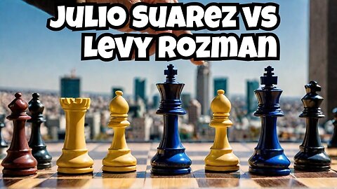 Julio Suarez vs Levy Rozman, Madrid Chess Festival 2024