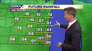 Hit and miss showers Tuesday