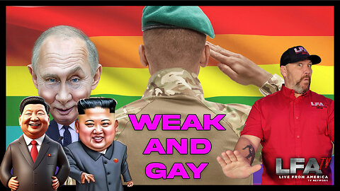 U.S MILITARY IS WEAK & GAY! | LIVE FROM AMERICA 10.31.23 11am