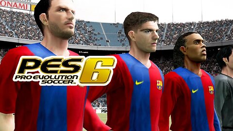 PES 6 MASTER LIGA #23 - BARCELONA VS. REAL MADRID NA COPA (PT-BR)