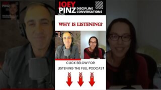 #147 Elizabeth Franz: Listening, Hearing & Mediation | Joey Pinz Discipline Conversations #shorts