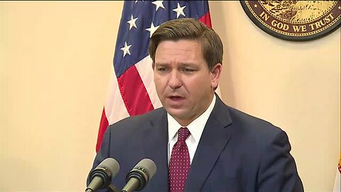 Gov. Ron DeSantis talks coronavirus, Florida budget