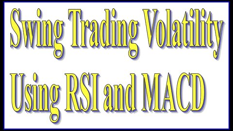 Swing Trading Volatility Using RSI and MACD - Amazon - AMZN - 1508