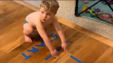 Dad builds amazing obstacle course for son