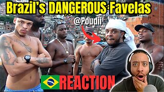 Why YOU Shouldn't Visit Brazil's Favelas | [REACTION] @Poudii