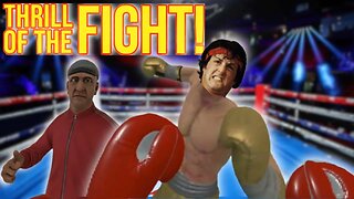 (HILARIOUS) CALL ME ROCKY!! (thrill of the fight VR boxing)