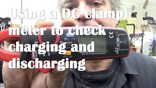 Using a UNI-T UT210E clamp meter to test circuits for current