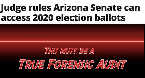 Arizona Election audit - Contact your legislators