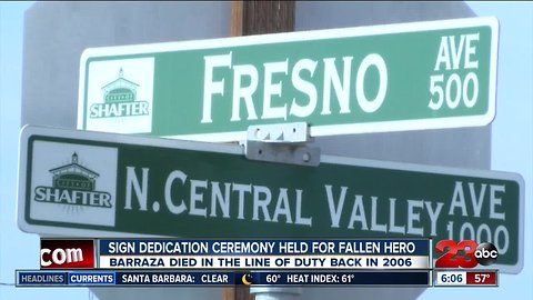 State Highway Dedicated to Fallen Hero