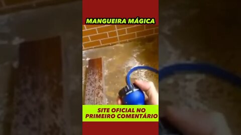 SUPER MANGUEIRA DE JARDIM? Mangueira Mágica é Boa? Como Usar a Mangueira Mágica? #shorts