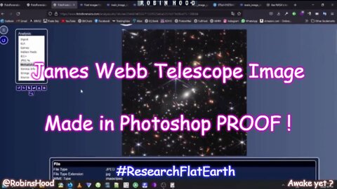 PROOF that James Webb Telescope Image made in PHOTOSHOP