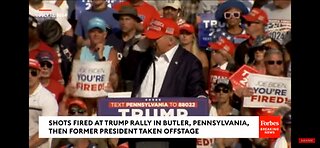 ☆ BREAKING ☆ SHOTS FIRED AT TRUMP RALLY TODAY
