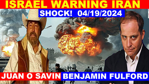 JUAN O SAVIN & SG ANON, BENJAMIN FULFORD BOMBSHELL 04/19/2024 💥 MILITARY IS THE ONLY WAY