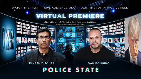 POLICE STATE (2023) TRAILER - From Dinesh D'Souza and Dan Bongino