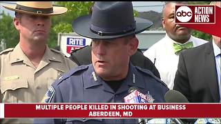 Press Conference: Woman kills 3 at Rite Aid distribution center in Maryland