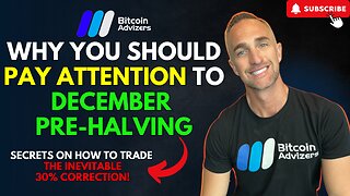 December's BTC PRE-HALVING EXPLAINED! and How to Crush the 30% Dip like a PRO | Crypto Market Update