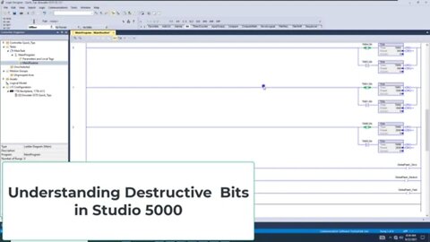 Destructive Bits In Studio 5000 | Troubleshooting PLC Logic