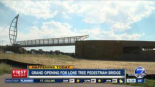 Grand opening for Lone Tree pedestrian bridge