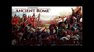 Aggressors: Ancient Rome - Ptolemaic Empire 15 I talk Legion vs Phalanx