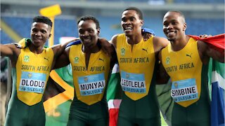 Team SA snatch 4x100m World Relays title