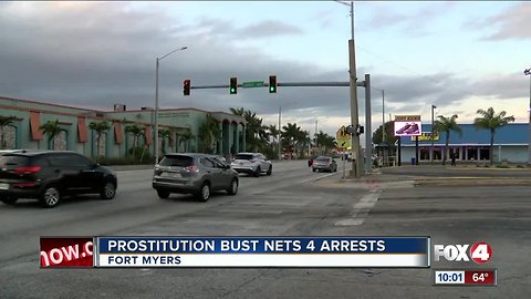 Ft. Myers prostitution bust nets 4 men