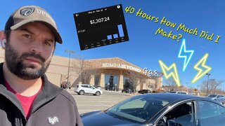 Uber, UberEats, Lyft Black, DoorDash In A Tesla-Weekly Recap-What Did I Make? #uber #lyft #DoorDash