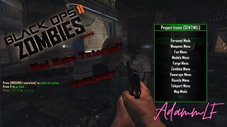 Black Ops 2 Zombie Mod Menu