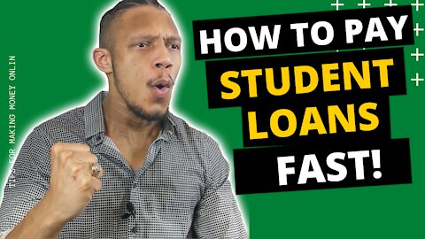 How To Pay Student Loans FAST! | 5 Ways on how to pay off student debt 2021