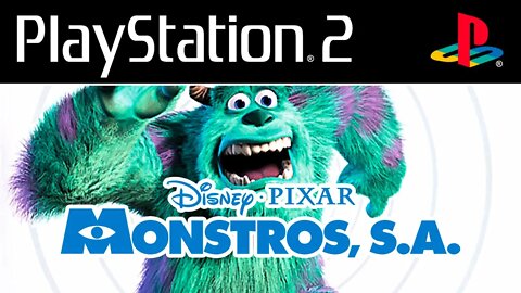 MONSTERS INC SCARE ISLAND (PS2/PS1/PC) - Gameplay do início do jogo Monstros SA Scream Team! (PT-BR)