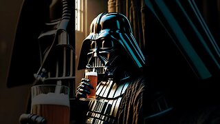 Darth Vader Drinking A Beer After Work #funny #shorts