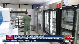 Federal authorities warn against vaccine scam