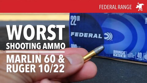 The worst ammo for a Marlin 60