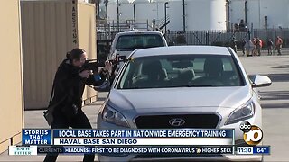 Naval Base San Diego takes part in nationwide training