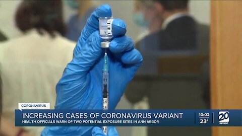 Increasing cases of new COVID-19 variant in Michigan