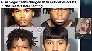 4 Las Vegas teens charged wth 2nd-degree murder in classmate's fatal beating