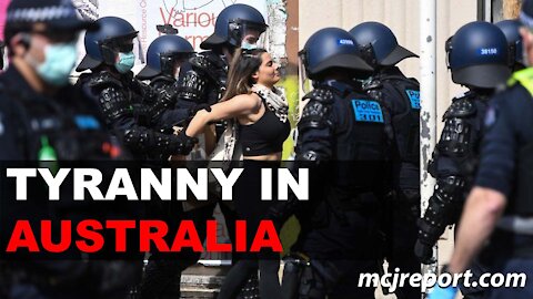 Tyranny enforcement in Melbourne continues