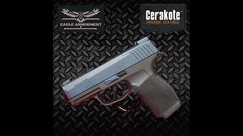 Part 1: Sig Sauer P365X Cerakote project