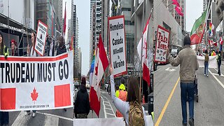 Raw Video: Toronto weekly freedom rally