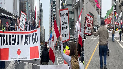 Raw Video: Toronto weekly freedom rally