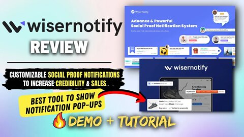 WiserNotify Review [🔥Appsumo LTD Back] - Best Tool to Create Notification Pop-Ups