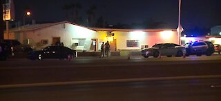 Police investigating a homicide in the east valley