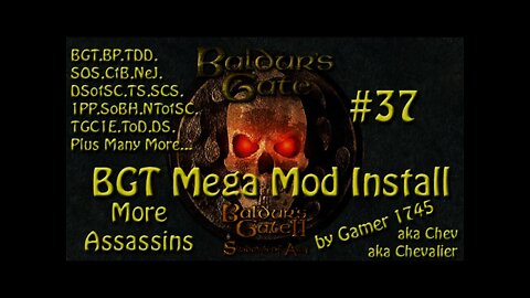 Let's Play Baldur's Gate Trilogy Mega Mod Part 37 - More Assassins