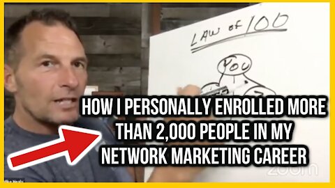 How I personally enrolled more than 2,000 people in my Network Marketing career